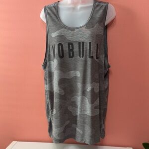 NOBULL Men’s Gray Camouflage Tank Top